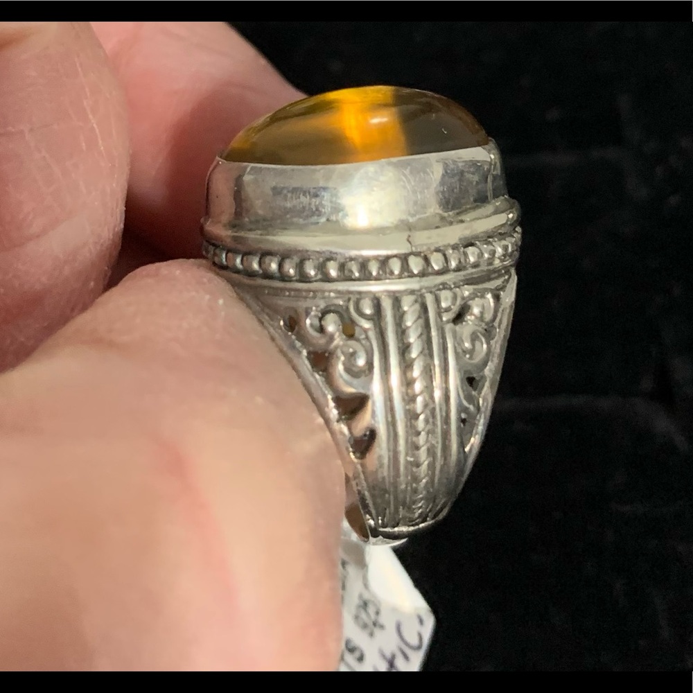 Baltic Amber Ring